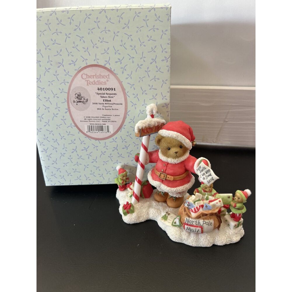 Cherished Teddies Elliot Special Requests Taken Here 2008 4010091